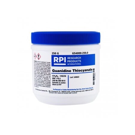 Rpi Guanidine Thiocyanate, 250 G G54000-250.0